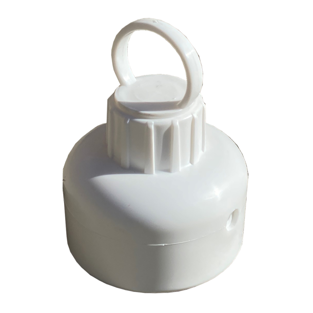 Adapter for screw eyelet | white